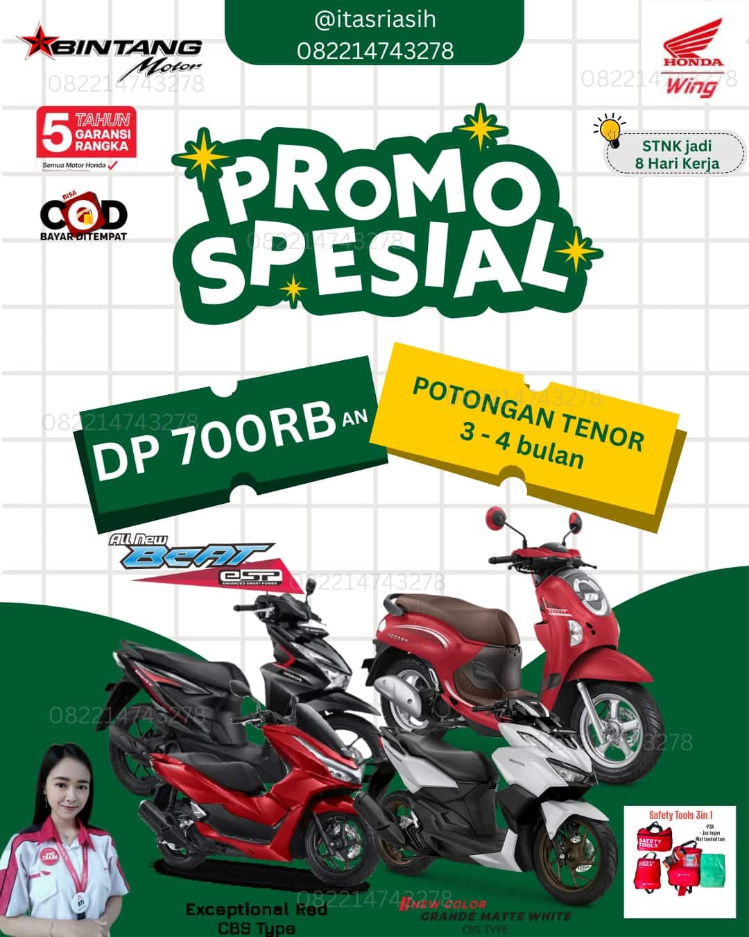 marketing motor honda cirebon